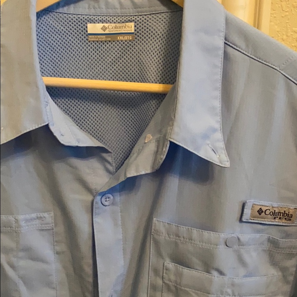 Men’s Columbia PFF short sleeve shirt